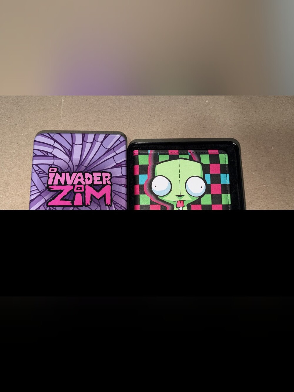 NIB Buckle-Down Men's Bi-fold Wallet - Nickelodeon's Invader Zim